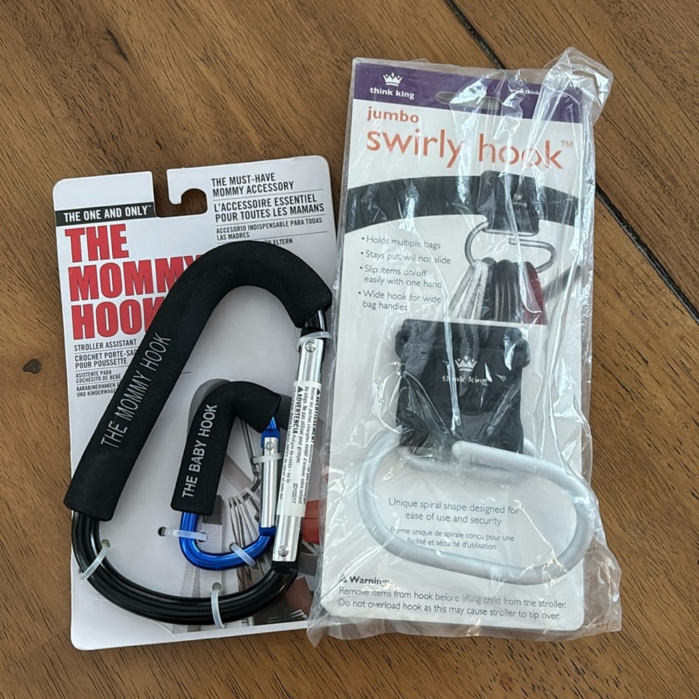 The Mommy Hook and Swirly hook